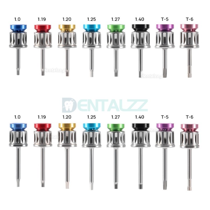 Elektryczny uniwersalny zestaw kluczy dynamometrycznych do implantów dentystycznych ze śrubokrętem 16-częściowym